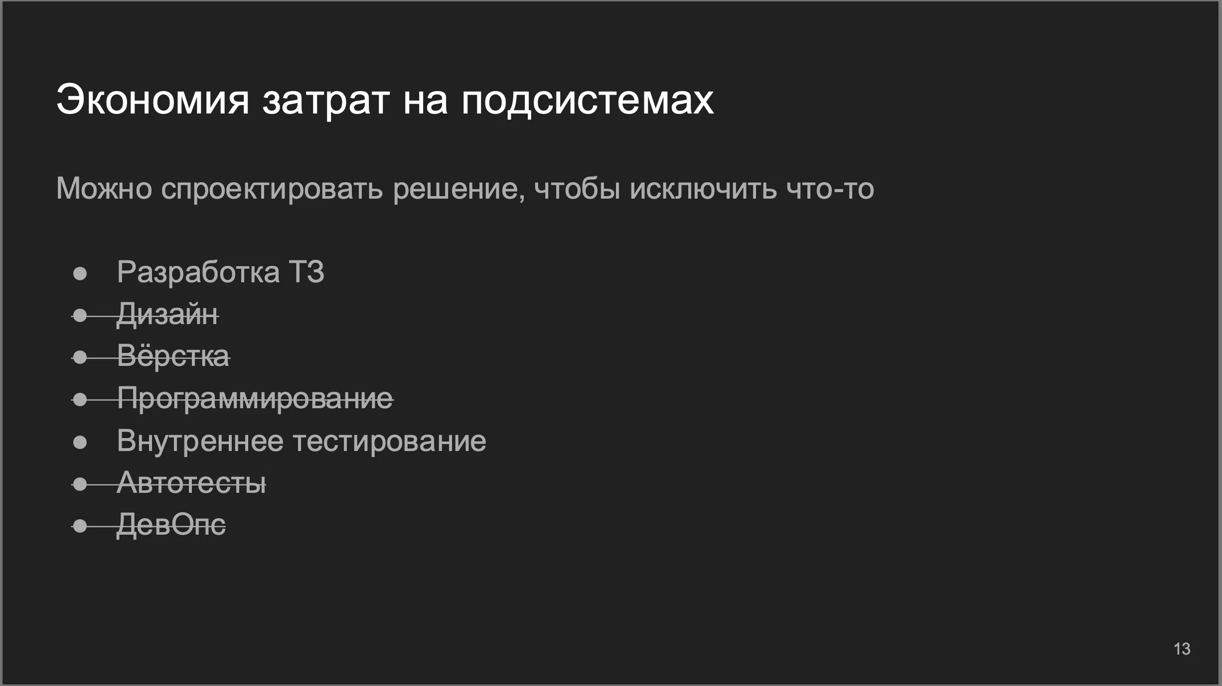 MVP снижение стоимости разработки